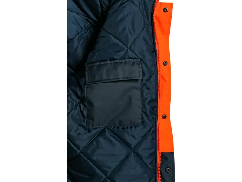 Bunda CXS OXFORD, výstražná, oranžovo-modrá, vel. L